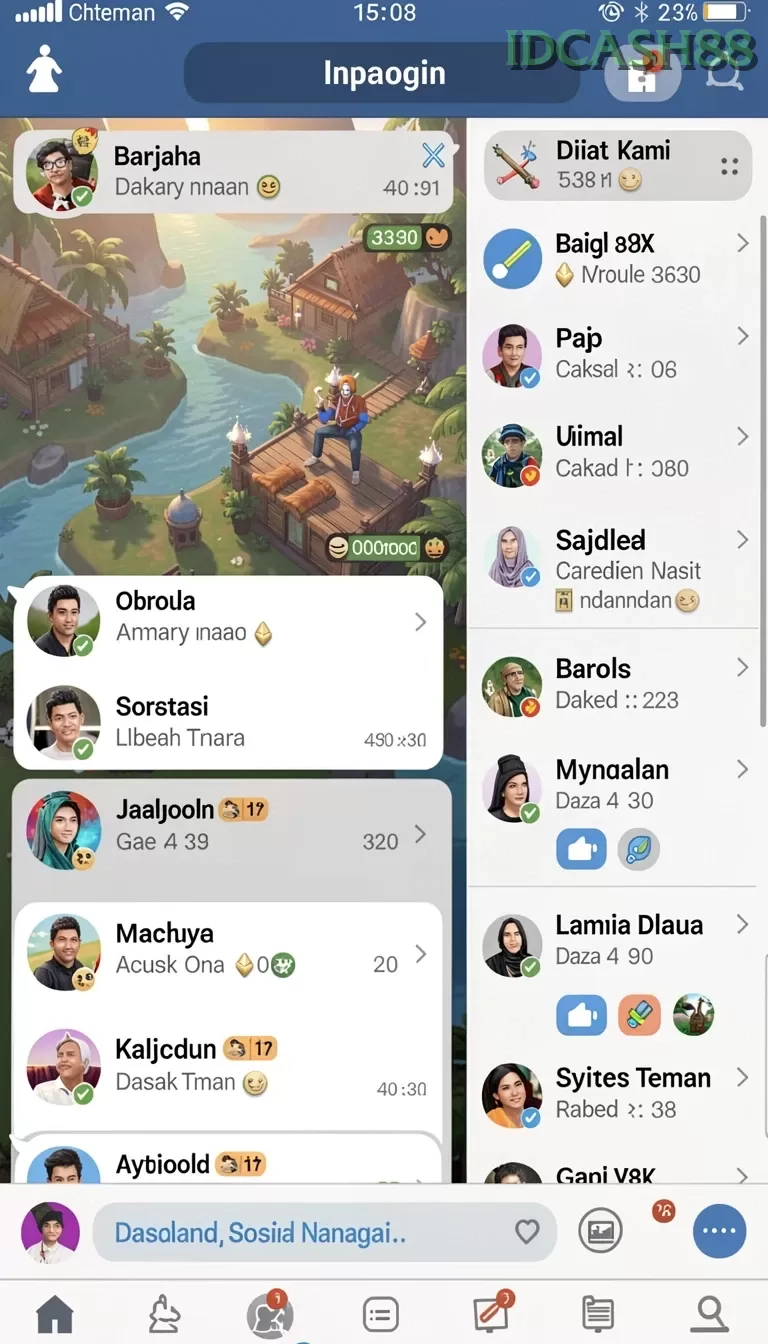 Cuplikan layar 98SPIN — aktivitas